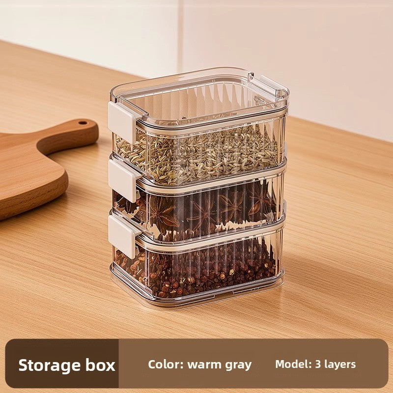 Stackable Spice Storage Box
