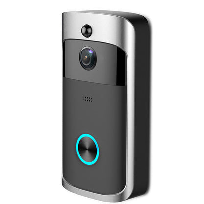 Smart WiFi Video Doorbell - Real-Time Remote View & 2-Way Audio Intercom System