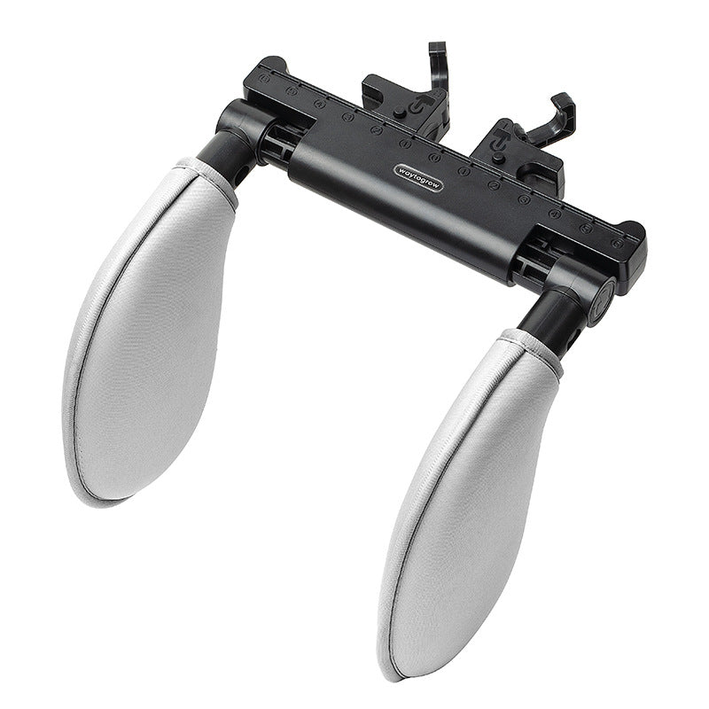 Adjustable Car Seat Headrest Neck Pillow - Ergonomic Side Head Support Cushion for Travel