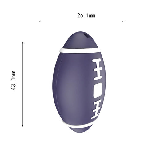 Football-Shaped Smart Anti-Lost Tracker Tag - Apple Find My Compatible Bluetooth Key Finder.