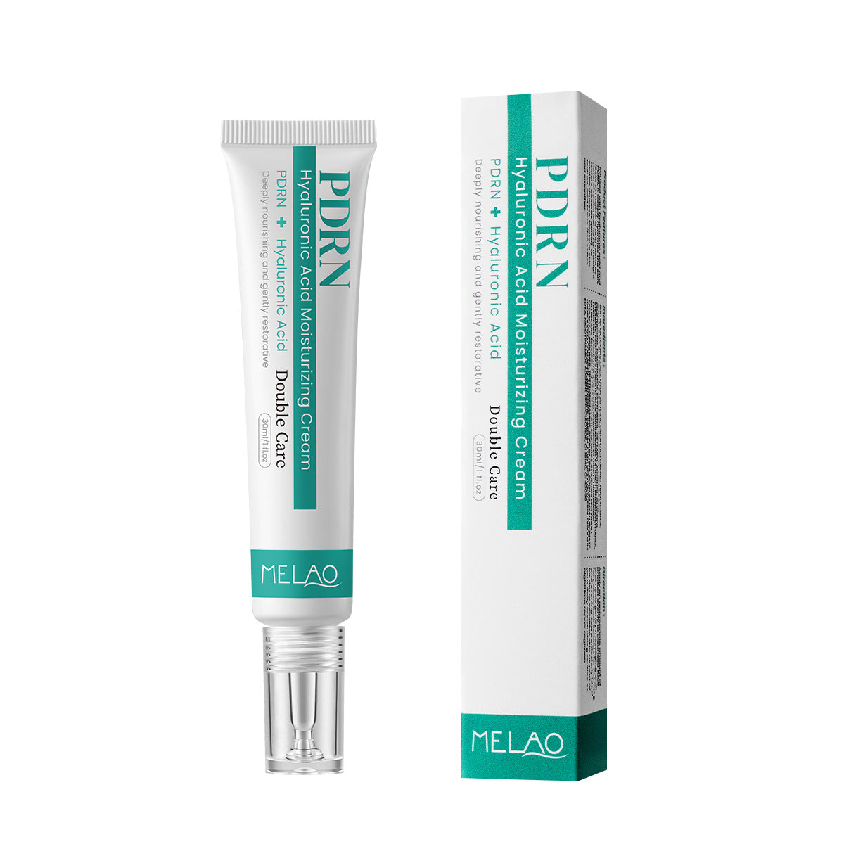 MELAO PDRN Hyaluronic Acid Moisturizing Cream - Skin Barrier Repair Double Care Lotion