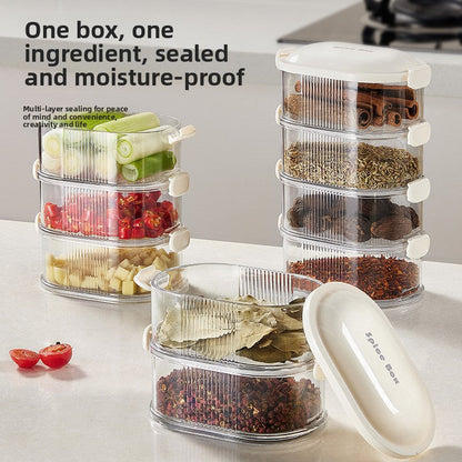 Stackable Spice Storage Box