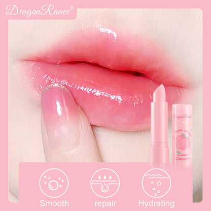 Dragon Ranee Sweet Peach Magic Lipstick - Temperature Color Changing Lip Balm