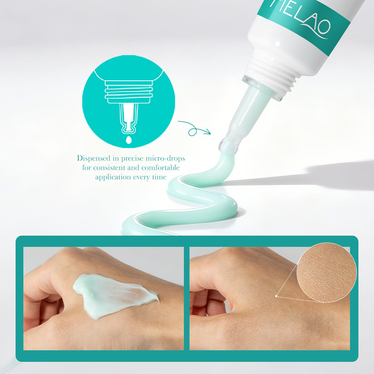 MELAO PDRN Hyaluronic Acid Moisturizing Cream - Skin Barrier Repair Double Care Lotion