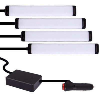 App Control Car Interior LED Ambient Lighting - RGB Multi-Color Footwell Floor Atmosphere Lights