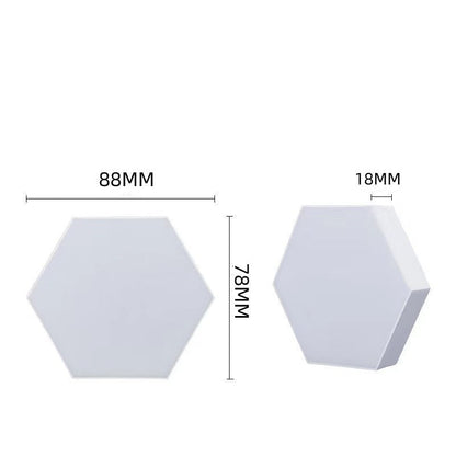 Smart Cellular Hexagon Ambient Light - Modular RGB Wall Panels with Music Sync