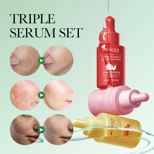 Bioaqua Glow & Anti-Acne Triple Serum Kit