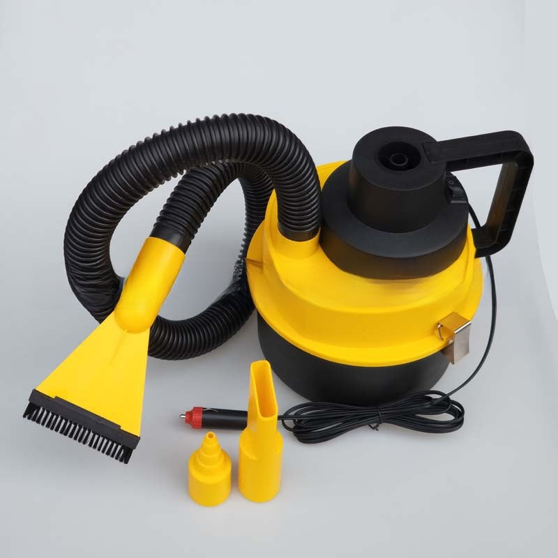 Multifunctional Mini Car Vacuum Cleaner - Powerful Wet/Dry Auto Duster