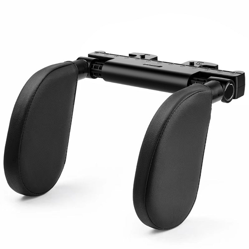 Adjustable Car Seat Headrest Neck Pillow - Ergonomic Side Head Support Cushion for Travel