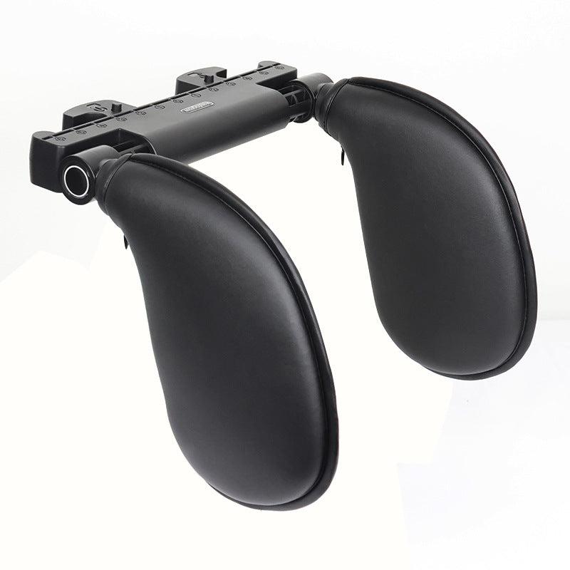 Adjustable Car Seat Headrest Neck Pillow - Ergonomic Side Head Support Cushion for Travel