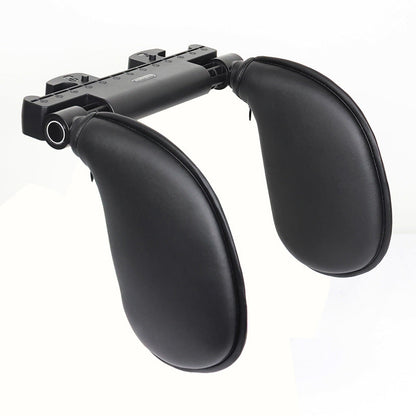 Adjustable Car Seat Headrest Neck Pillow - Ergonomic Side Head Support Cushion for Travel