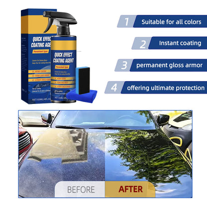 3-in-1 Quick Effect Car Coating Agent - Ceramic Car Coating Spray & Polish