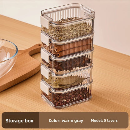 Stackable Spice Storage Box