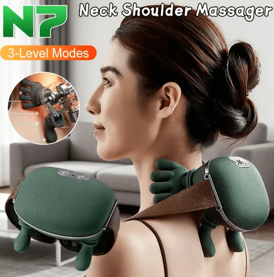 Smart Pro 3D Neck & Shoulder Massager – Deep Tissue Relief